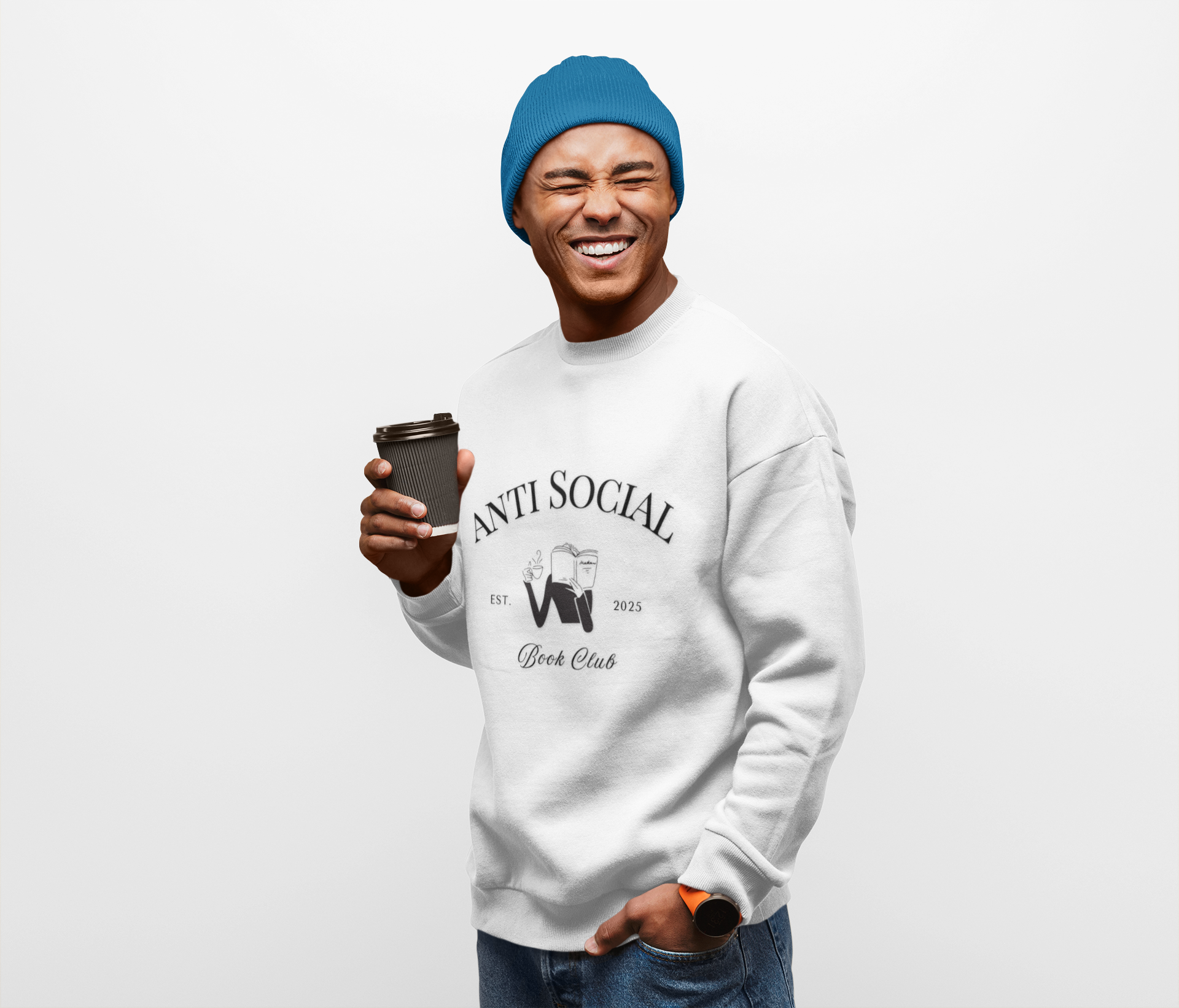 Anti Social Book Club Sweatshirt, Unisex