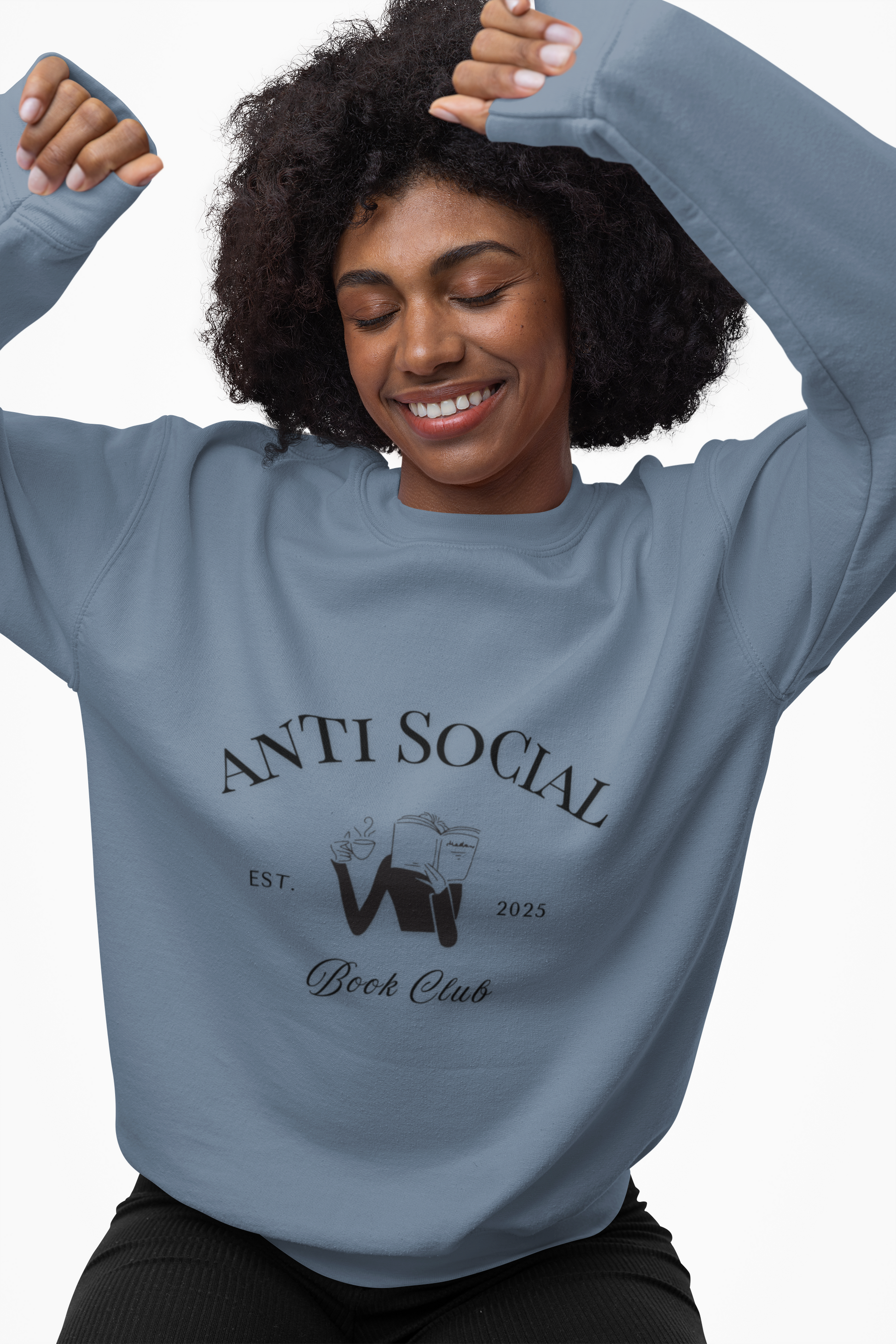 Anti Social Book Club Sweatshirt, Unisex