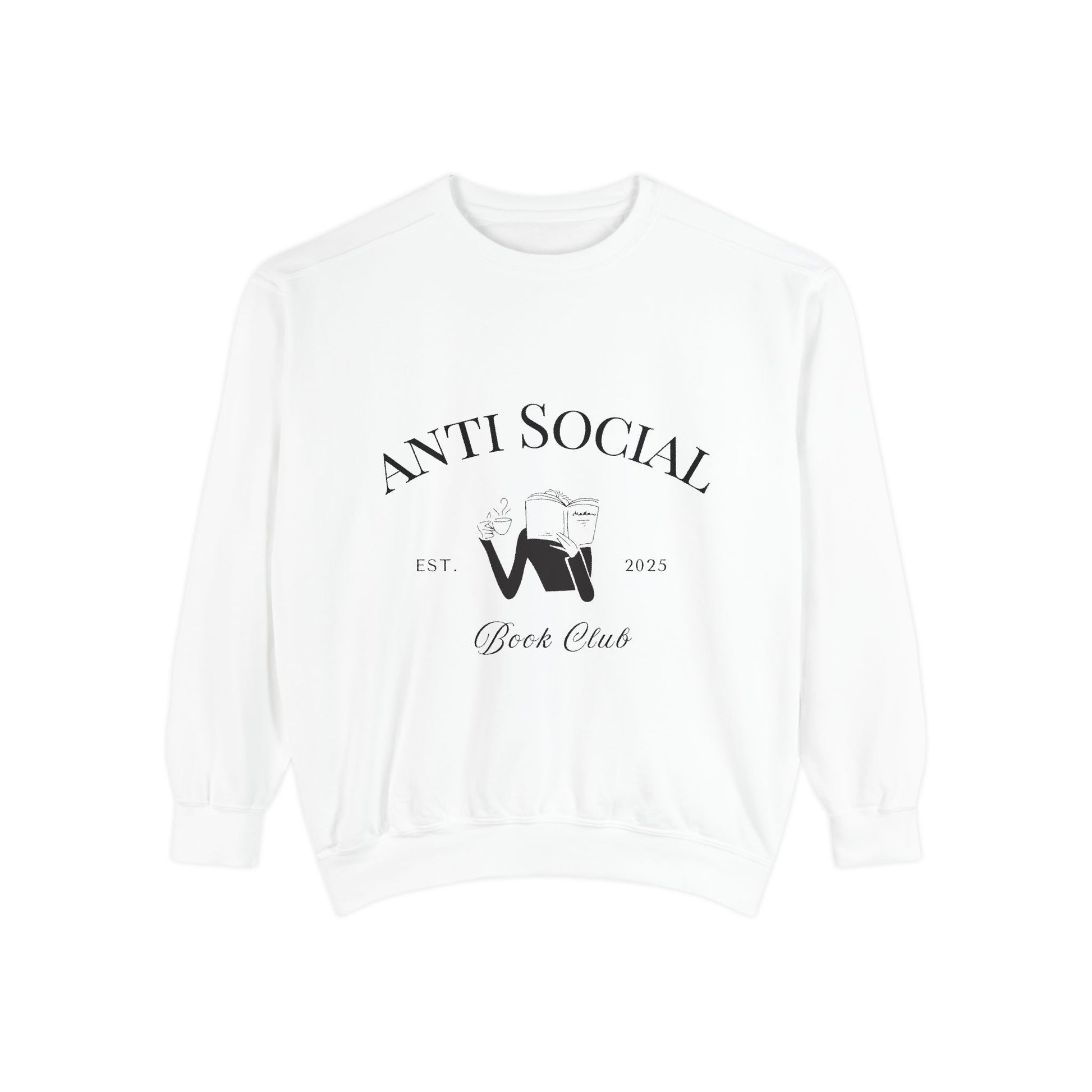 Anti Social Book Club Sweatshirt, Unisex